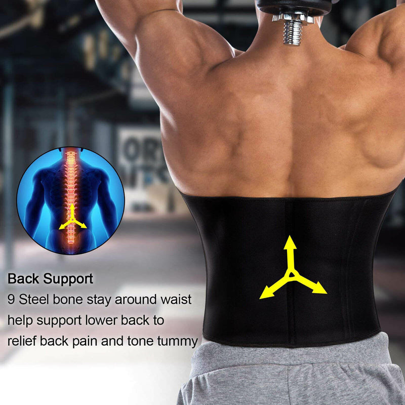 For Women Waist Trainer Corset Cincher Body Shaper with Steel Bones Extender CA