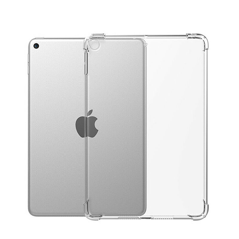 Slim Clear TPU Protective Shell with 4 Air Cushion for iPad 10.2 7th 8th 9th Gen