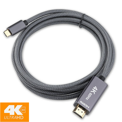 [4K@60Hz High Refresh Rate] Type C to HDMI Cable for iPad Pro 11/12.9 2020 2021