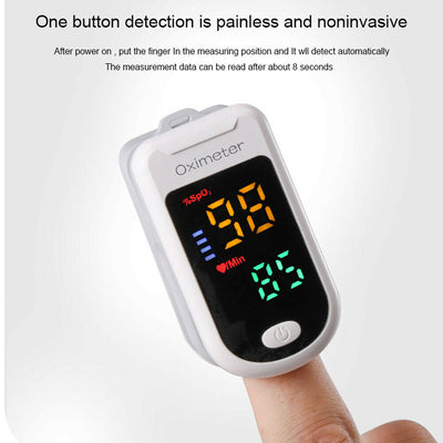 Accurate & Fast Fingertip Pulse Oximeter, Blood Oxygen Saturation Monitor (SpO2)