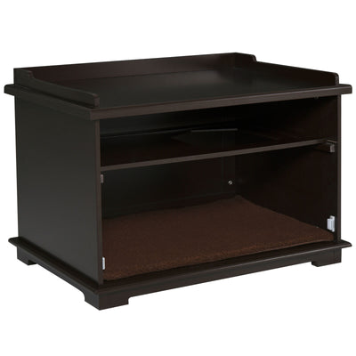 Wooden Cat Litter Box Covered Mess Free End Table Hideaway Cabinet 5056399111372