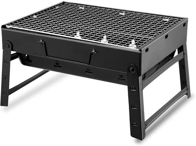 Portable Outdoor Barbeque Charcoal BBQ Grill Set Oven Foldable Carbon Grill CA