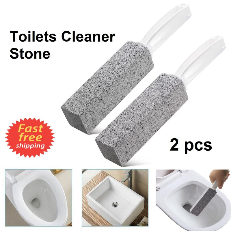 2pcs Toilets Cleaner Stone Natural Pumice Stone Toilets Brush Cleaning Stone