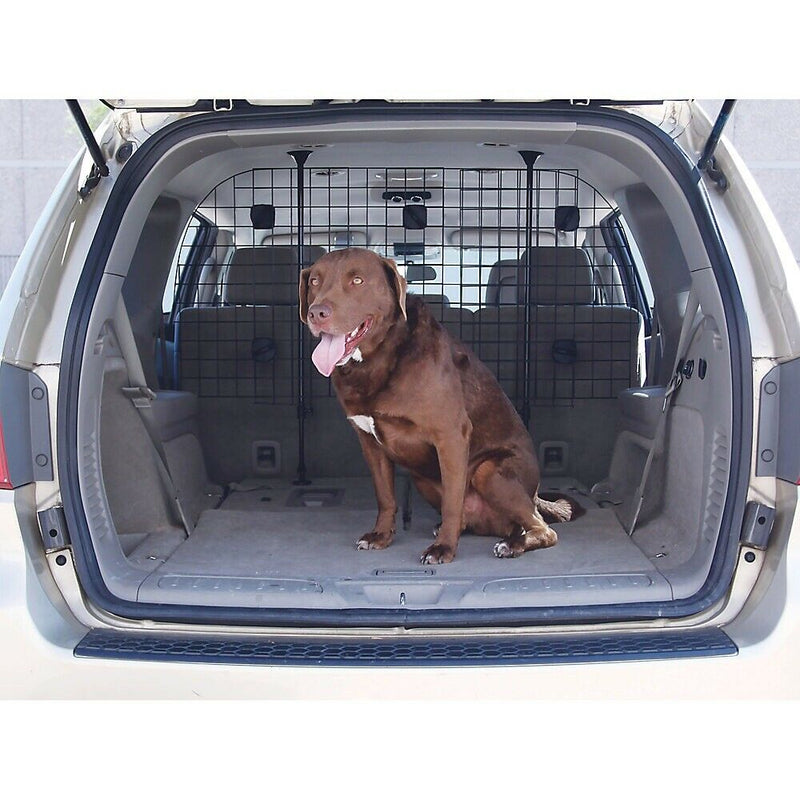 36"-57" Adjustable Vehicle Pet Barrier Dog Fence for SUV Vans Trucks