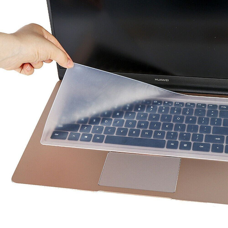 Universal Waterproof Transparent Silicone Laptop Keyboard Cover Dust Proof Clear