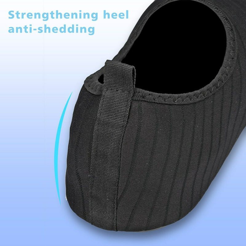 1/2 Pairs Slip-on Quick Dry Water Sports Shoes for Pool Beach Surf Walking Water