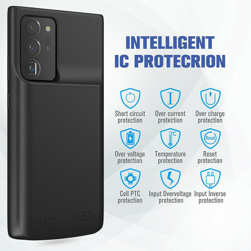 Galaxy S20/ 20+/ 20 Ultra/ Note 20/ 20 Ultra 2020 Rechargeable Battery Case Slim