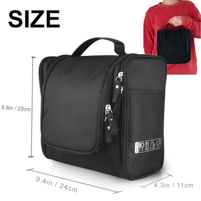 Travel Toiletry Bag Waterproof Bathroom Shower Bags with Hanging Hook Men Women