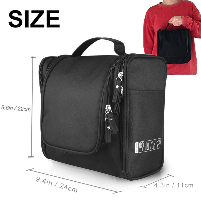 Travel Toiletry Bag Waterproof Bathroom Shower Bags with Hanging Hook Men Women