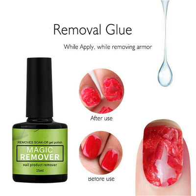Burst Nail Gel Magic Remover Polish Soak Off Gel Coat Cleaner Primer Degreaser