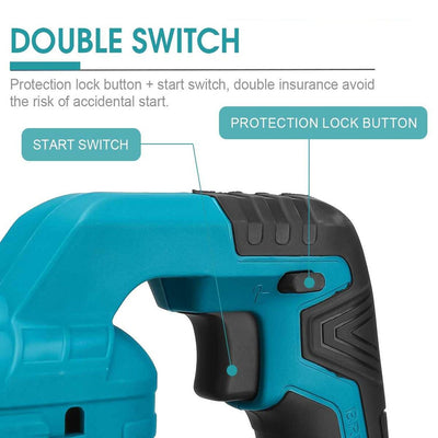 Cordless Saber Saw Replace Reciprocating Saw 18V Battery Charger For  Makita