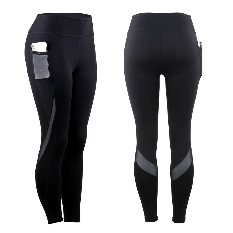 Quick Dry Soft High Waist Tummy Control Compression Athletic Leggings for Women