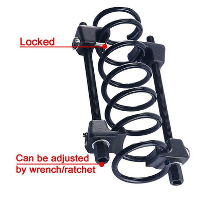 15inch 2pcs Coil Spring Compressor For Struts Shock Absorber Car Garage Tool