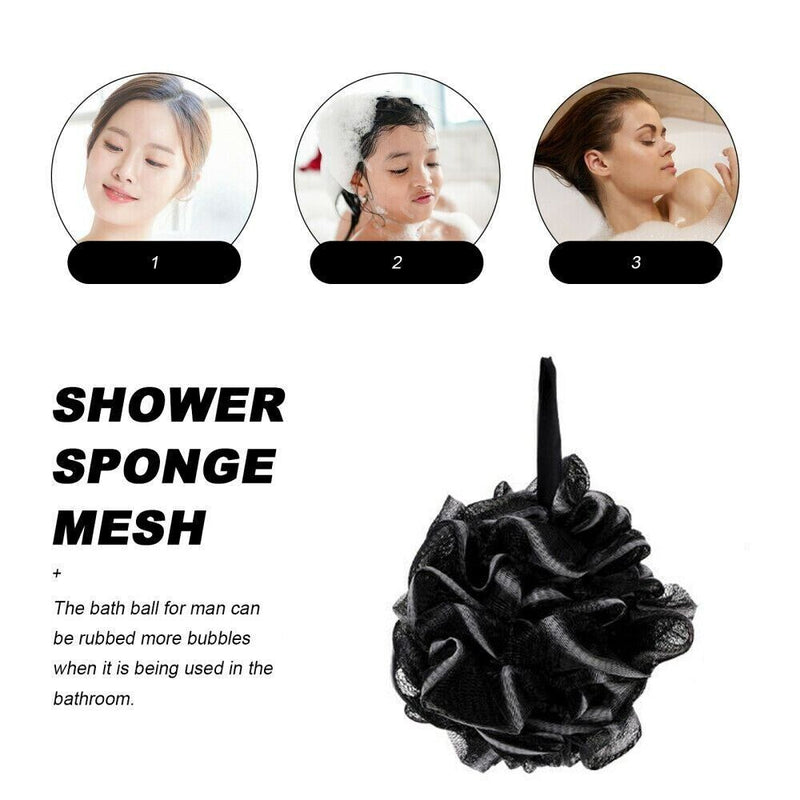 Loofah Mesh Bath Sponges, (8-Pack) Multi-Color Bath Loofah For Women Sponge Asso