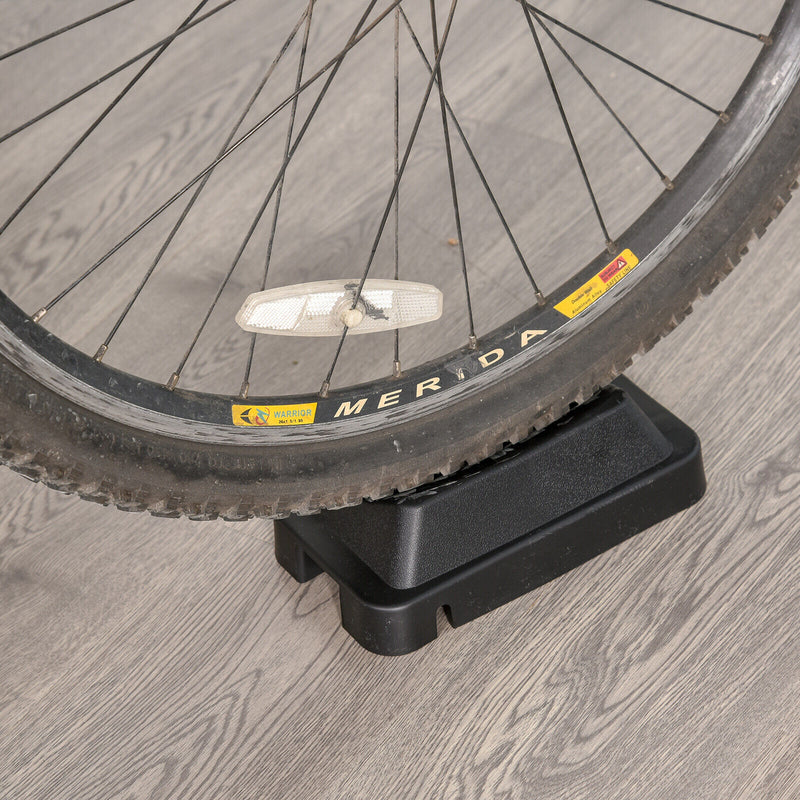 Indoor Magnetic Bike Bicycle Trainer Stand 5 Level Resistance Black