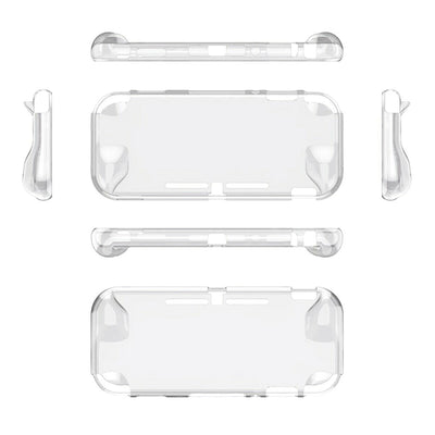 Nintendo Switch Lite Accessories-TPU Case Cover＆Tempered Glass Screen Protectors
