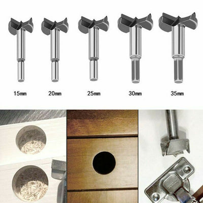 Forstner Bit Set Boring Hole Woodworking Drill Bit Saw Cutter Wood Tools