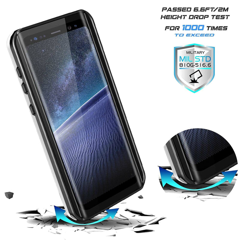 For Samsung Galaxy S8 S9 S10 Underwater Shockproof Dirtproof Full Sealed Case-CA