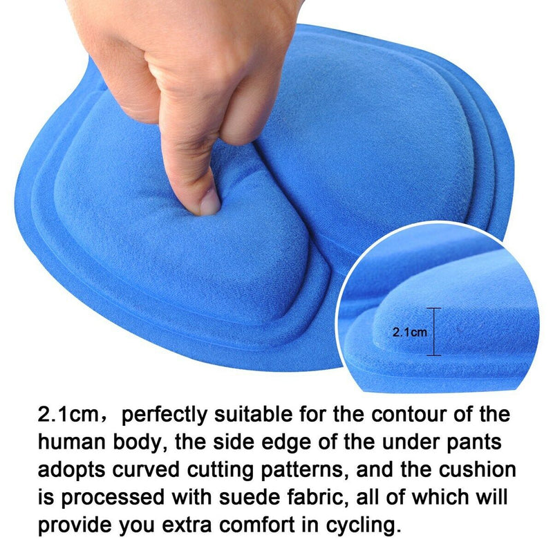 1/4-Pairs Cycling Shorts Pro 3D Gel Padded Men&
