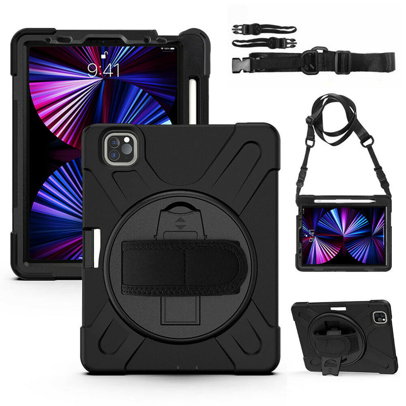 [Support Pencil Charging] Shockproof Rugged Case w/Kickstand for iPad Pro 11inch