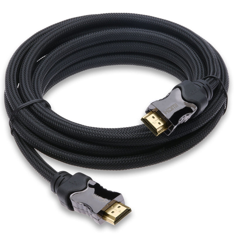 YELLOWPRICE HDMI 2.1 8k 4k Braided Cable - 120Hz 60Hz HDCP 2.2 eARC 3D, 10FT/3M