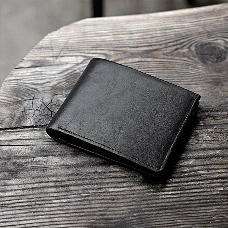 Luxury Mens Slim Front Pocket Wallet ID Window Card Case with RFID Blocking CA
