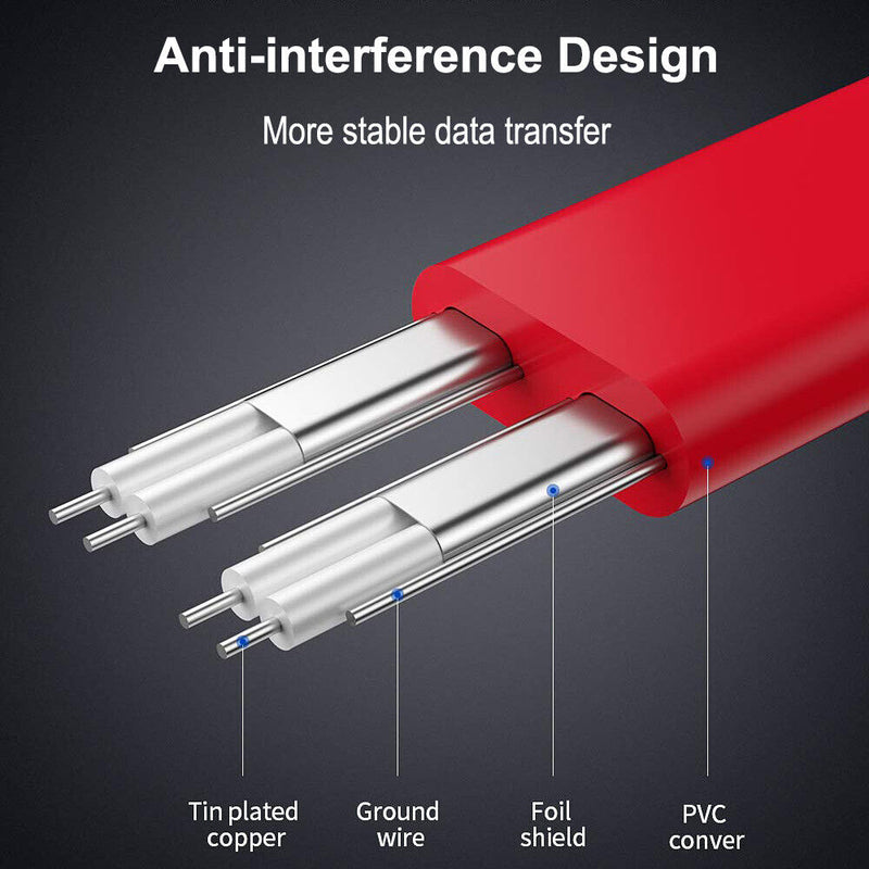 3 Pack SATA Cable III 6Gbps with Latch Right Ange / Straight for SATA HDD,SSD CA