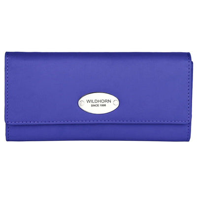 100% Genuine Leather Wallets Ladies Clutch Purse Wallets With RFID Blocking CA