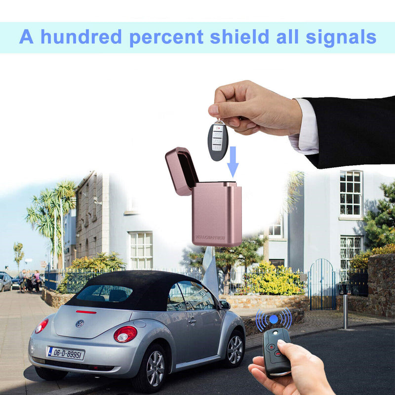 Compact Car Key RFID Blocker Case–Reliable Protection Against RFID Signal Theft