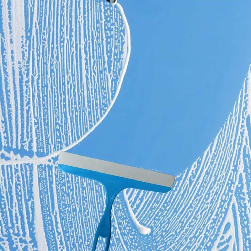 2X Window Squeegee Shower,wash Water Wiper,Shower Cleaner,for Door Glass Kitchen