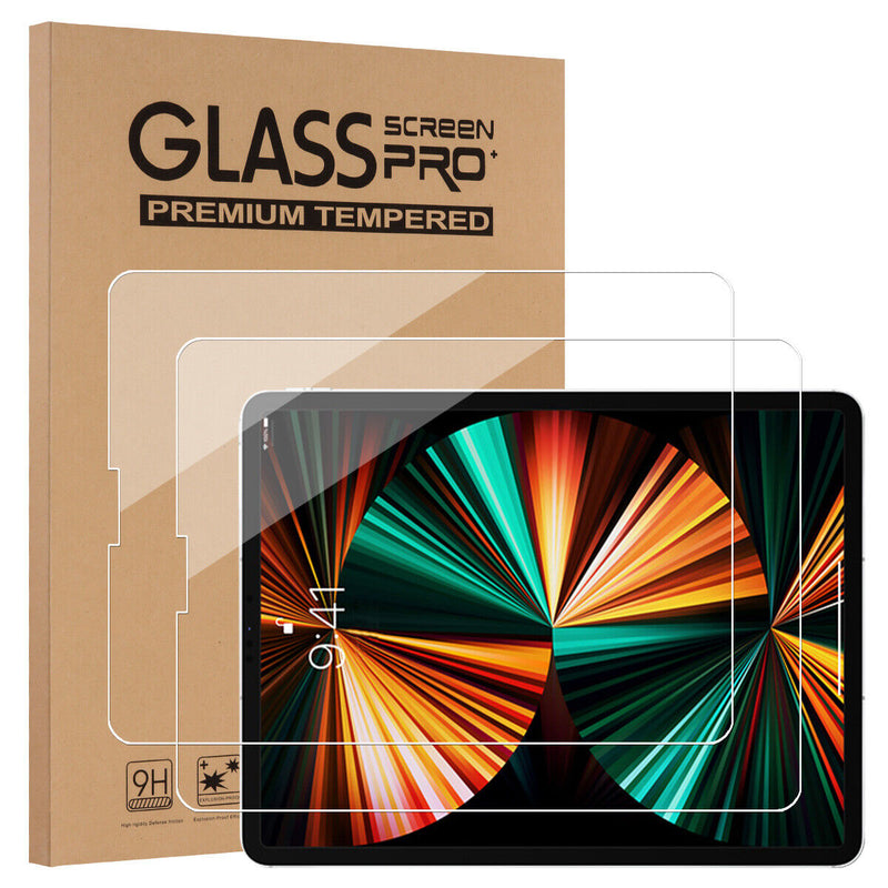 [Sensitive & Smooth Touch] Tempered Glass Film for iPad Pro 12.9inch 5th M1 2021
