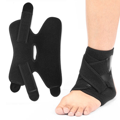Breathable Adjustable Compression Sleeve Knee Support Brace/ Ankle Support Brace