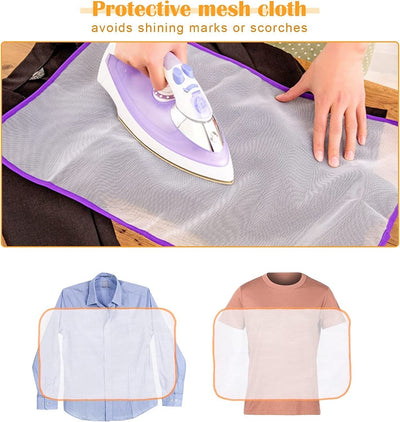 4X Heat Resistant Ironing Cloth Mesh Ironing Pad Cover Protective Board Mat Safe