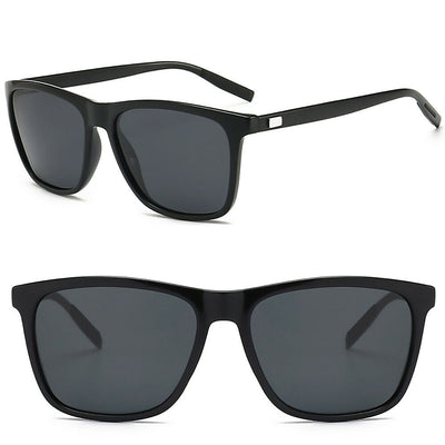 Unisex Lightweight Frame UV400 Protection Classic Square Polarized Sun Glasses