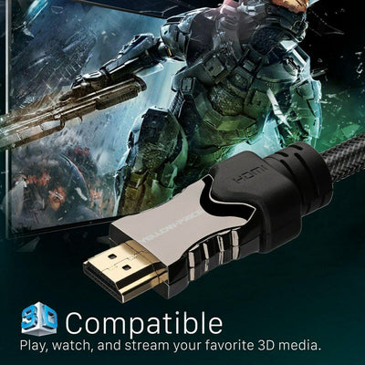 8K HDMI 2.1 Cable 120Hz/60Hz Compatible with All TVs, BluRay, Xbox Series X, PS5