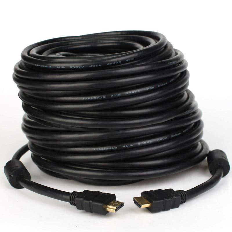 Short and Long HDMI Cable 1080p Ethernet ARC HDTV 1.5 2 3 6 10 15 25 30 50 66 FT