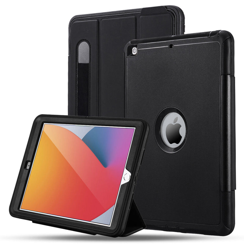 For iPad 10.2" 7th 2019 / 8th 2020 Trifold Stand Smart Case - Strong Protection