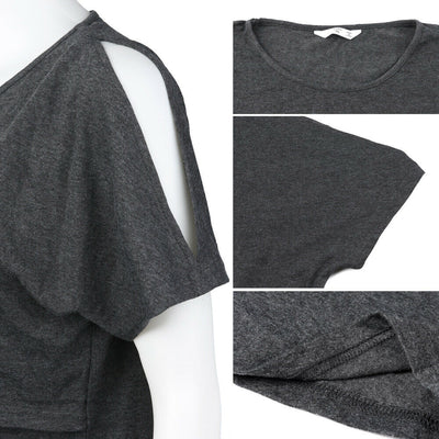 1/2Pack Nursing Tops Maternity Breastfeeding Comfy Tee Shirts Basic Style-M/L/XL
