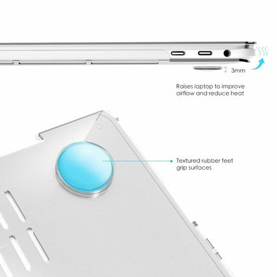 Hard Crystal Clear Case Shell 2016-2022 Cover for MacBook Pro 13 14 15 16 inch