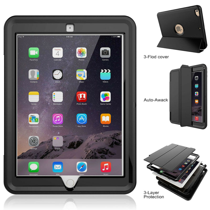 Apple iPad Pro 11 inch 2018 Heavy Duty Trifold Smart Case with Auto Sleep/Wake