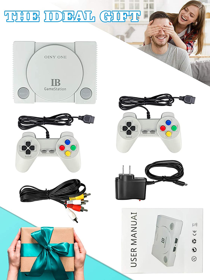 Fadist Retro Game Console, Built in 600 Games, Classic Video Game Console, with