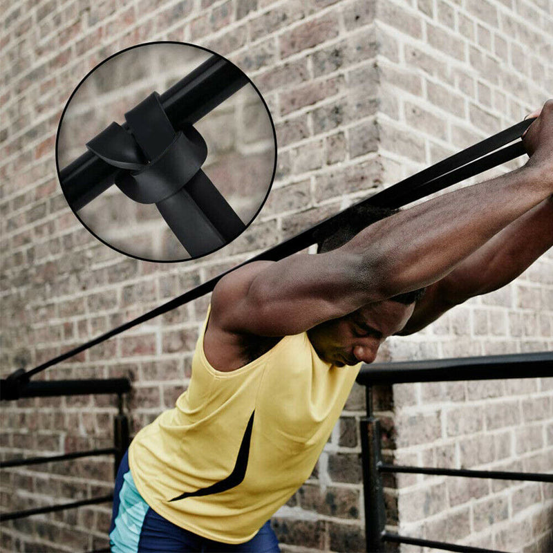 100% Natural Latex Pull Up Assistance Band for Pullup Assist, Chin Ups, Stretch