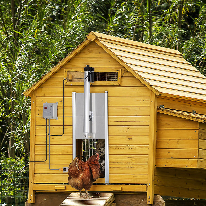Battery Automatic Chicken Coop Door, Remote Operation, Poultry Coop Door 196393256435