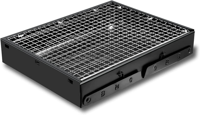 Portable Outdoor Barbeque Charcoal BBQ Grill Set Oven Foldable Carbon Grill CA