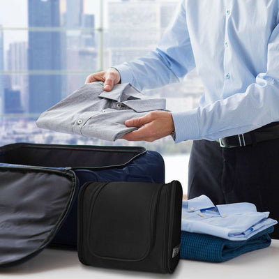Travel Toiletry Bag Waterproof Bathroom Shower Bags with Hanging Hook Men Women