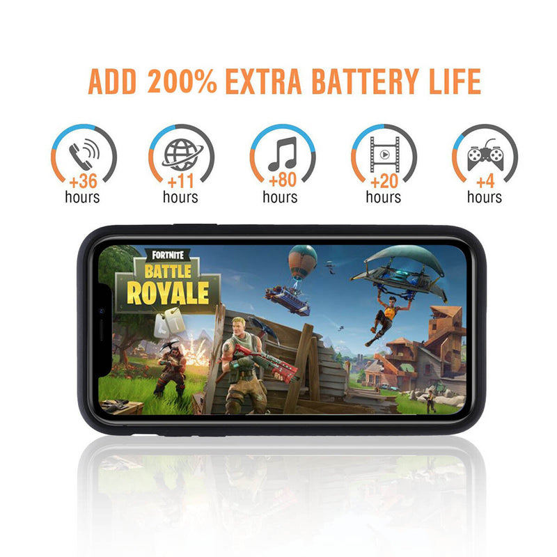 6500mAh Portable Protective Battery Case for Apple iPhone 12 / 12 Pro 6.1" 2020