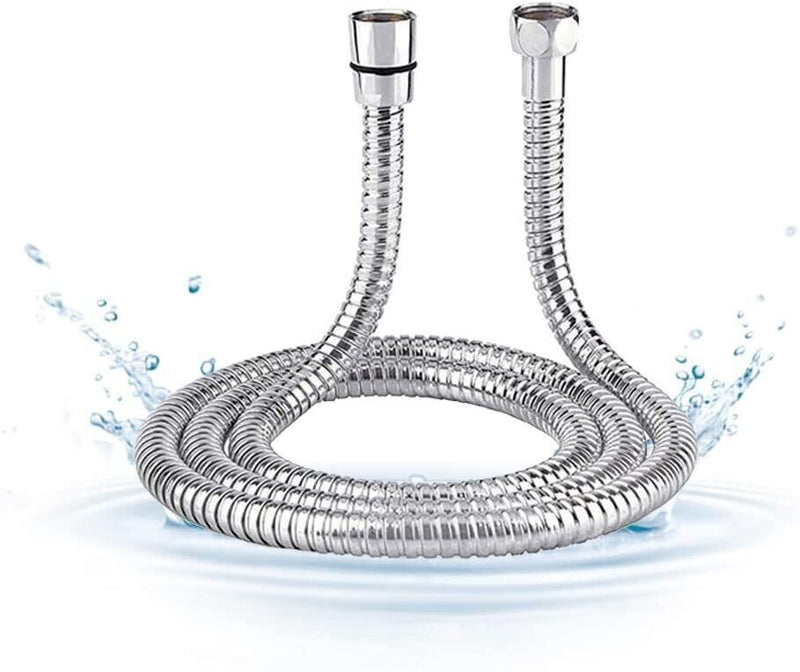 3 METER SHOWER HOSE STAINLESS STEEL FLEXIBLE CHROME SHOWER BATHROOM PIPE CA