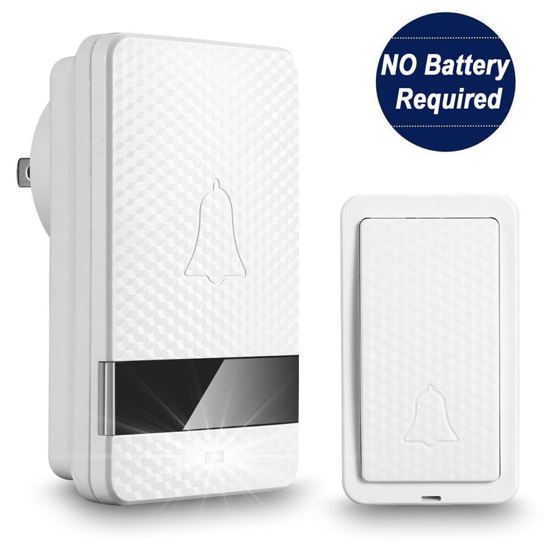 WIRELESS HOME DIGITAL DOORBELL 1000FT RANGE CORDLESS DOORBELL 28 CHIMES PORTABLE