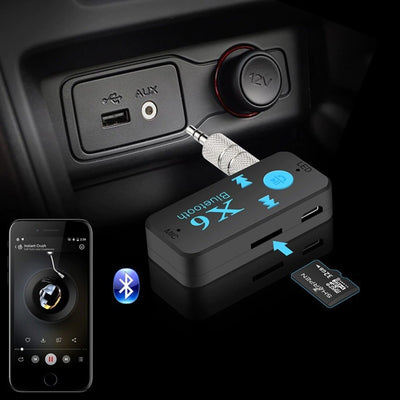 Bluetooth Audio Adapter Car Receiver AUX Cable Car 3.5mm Jack Receiver Music