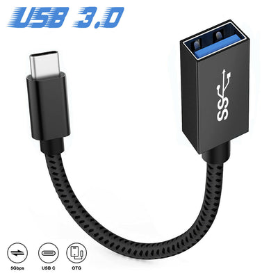 USB-C to USB 3.0 OTG Adapter (5Gbps) for MacBook Pro 13" 2020, 14"/16" 2021 CA